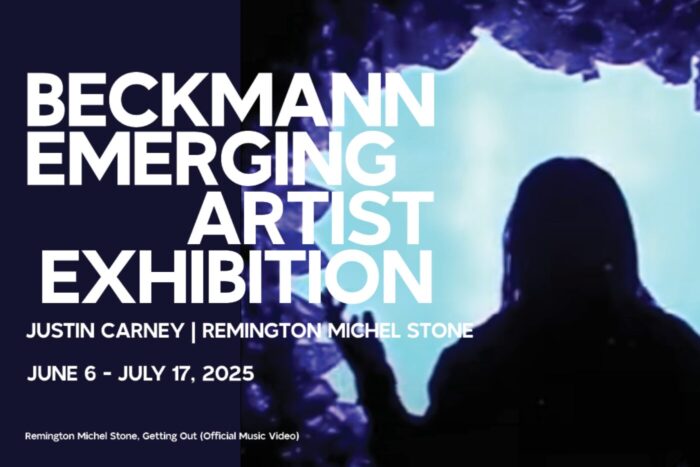 Beckmann Emerging Artist Exhibition with Justin Carney and Remington Michel Stone