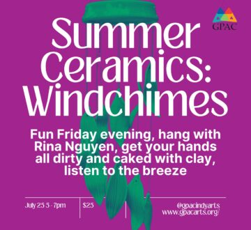 Summer Ceramics: Handbuilding Windchimes