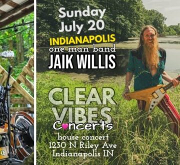 Jaik Willis at Clear Vibes Concerts