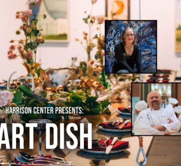 September Art Dish