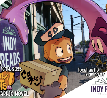 Aw, Nuts! Graphic Novel by Nickelodeon’s Max Beaudry and Indy Local David Perry