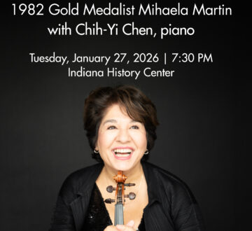 1982 IVCI Gold Medalist Mihaela Martin & pianist Chih-Yi Chen in Recital