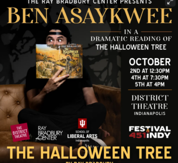 Festival 451indy: Ray Bradbury’s The Halloween Tree: A Dramatic Reading with Ben Asaykwee