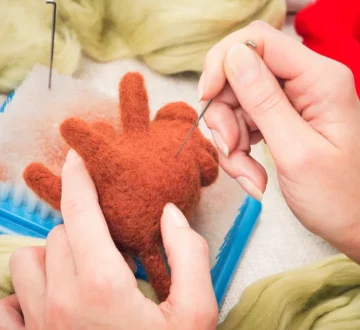 Needle Felt Painting