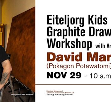 Eiteljorg Kids Graphite Drawing Workshop with Artist in Residence David Martin