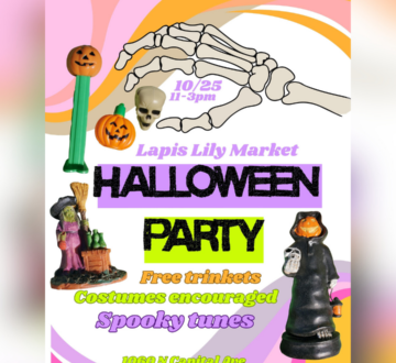 Lapis Lily Market Halloween Party