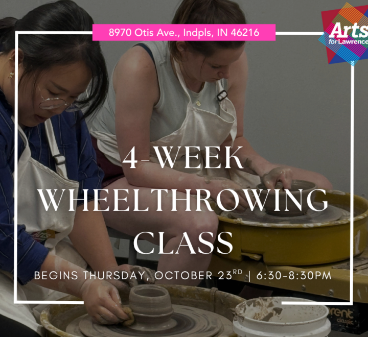 Wheel Throwing - Four Week Course - Indy Arts Council