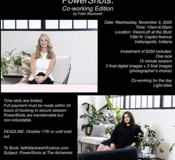 PowerShots: Co-working Edition at Vision Loft by Faith Blackwell