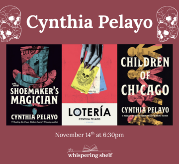 Horror Author Cynthia Pelayo at The Whispering Shelf!