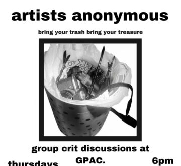 Artists Anonymous – Group Crit Discussions