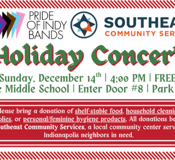 Pride of Indy Bands Holiday Concert