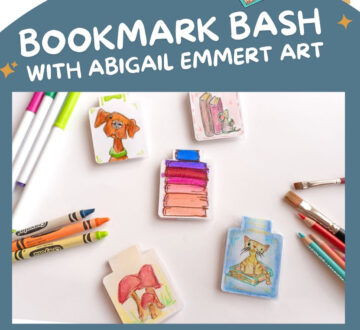 Bookmark Bash with Abigail Emmett Art